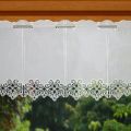 Lace 12 inc valance curtain