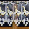 geese curtain 12 inc height