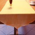 ecru Linen table runner