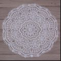 Round 16 inc Lace doily "Cathy" in natural