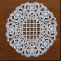 Round clara doily