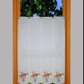 36 inc height bouquet cafe curtain