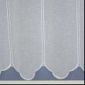 Bottom of classique window curtain