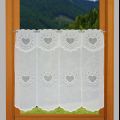 6.8 and 24 inc heart cafe curtain