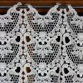 Lisa rod pocket macrame curtain 