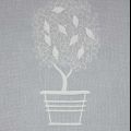 Zoom lemon tree curtain