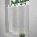 Eyelet cafe curtain