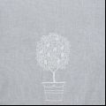 Look linen lemon tree curtain