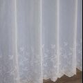 Lace panel sheer curtain elodie