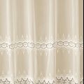 Ecru lace panel sheer