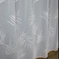 Palm branch sheer curtain