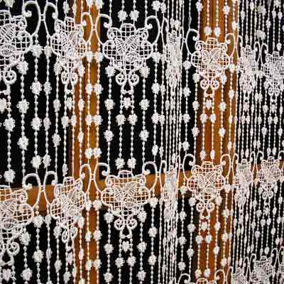 Fine lace cafe curtain