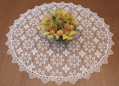 Big round lace doily