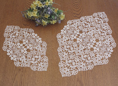 Valentine doilies