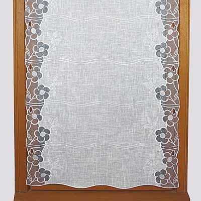 Look linen lace curtain