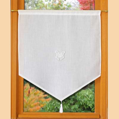 Custom size tier curtain