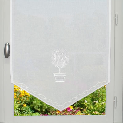 Lemon tree custom made window curtain