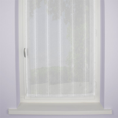 Trendy sheer window curtain