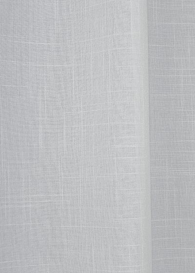 Ivory look linen sheer curtain