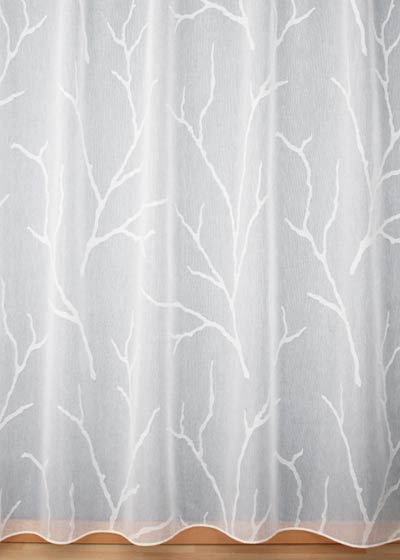 Branch custom made sheer curtain