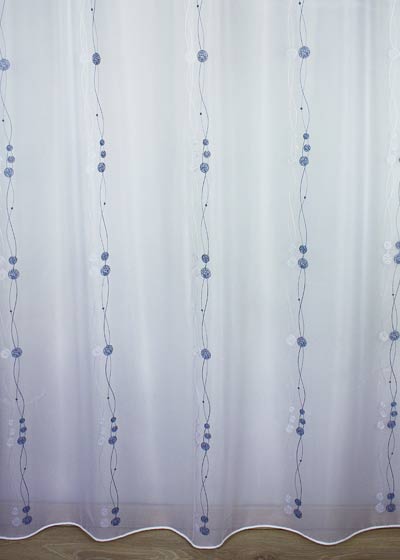 seaside yardage sheer curtain