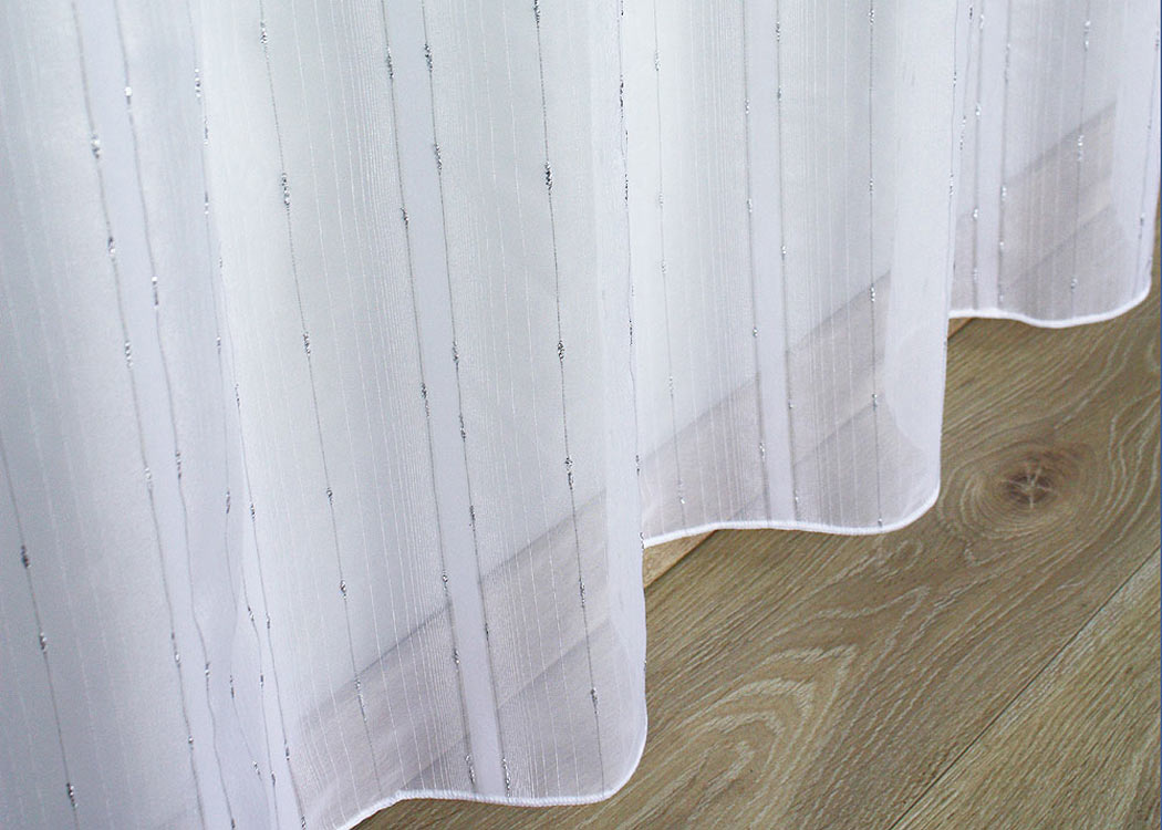 Fancy sheer curtain by the yard